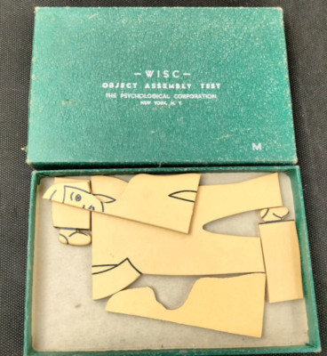 WISC Object Assembly (M) Wechsler Intelligence Scale for Children Vintage 1949