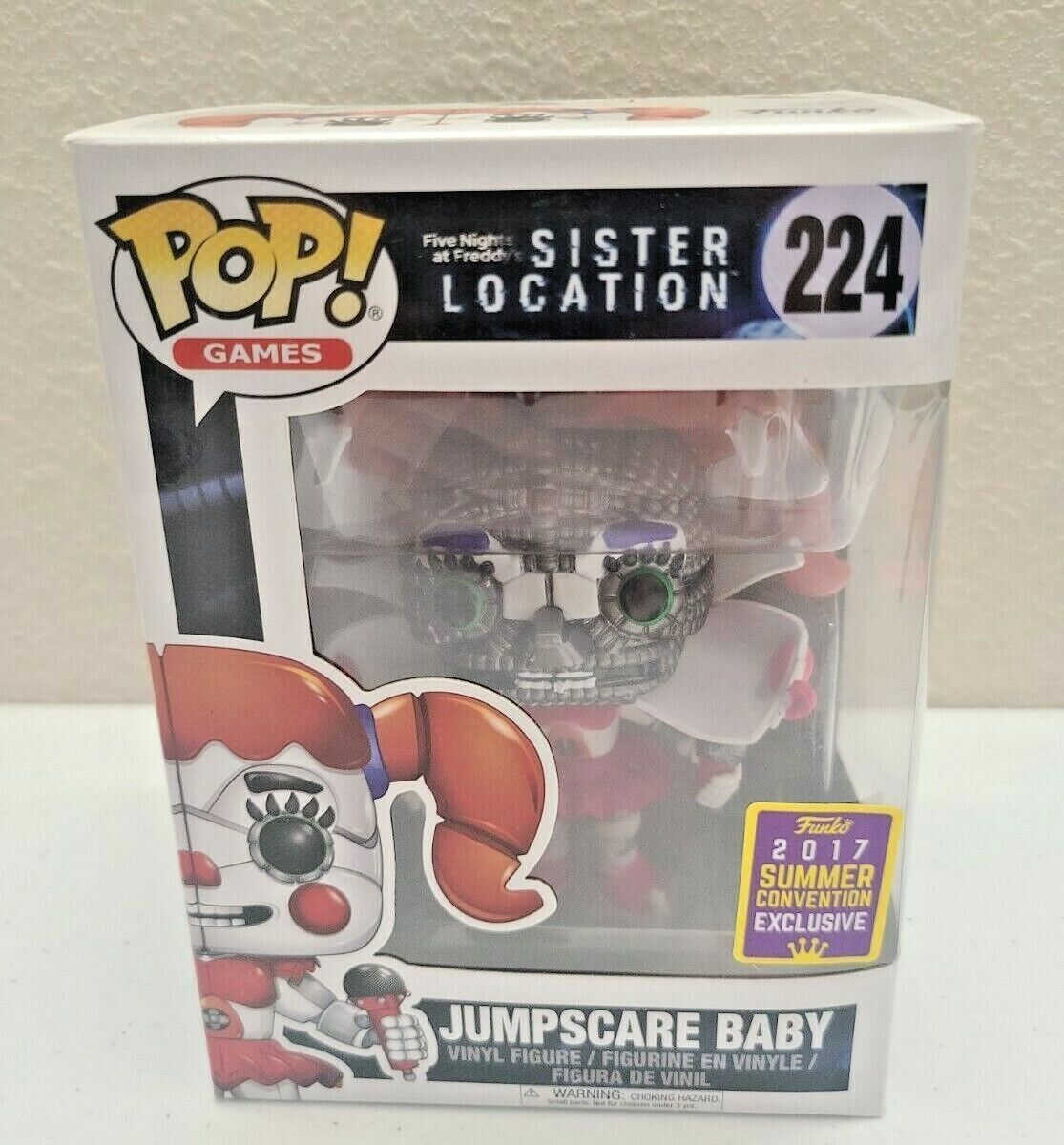 Funko Pop Games Five Nights At Freddy's Sister Location JumpScare Baby 224 