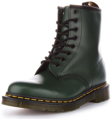 Pre-owned Dr. Martens Dr Martens 1460 Green Green 8 Hole Boot Inmens Boot Green Size Us 6 - 13