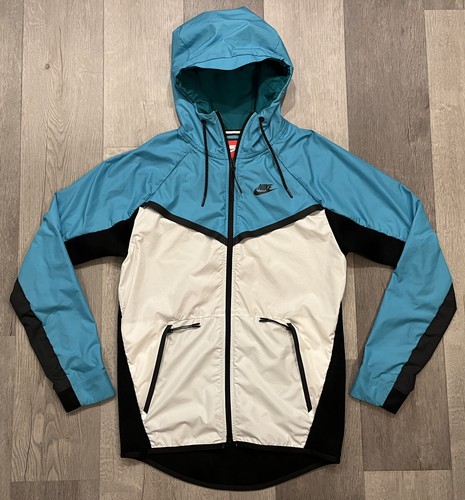 Nike Tech Hypermesh Men's White/Blue/Black Windbreaker