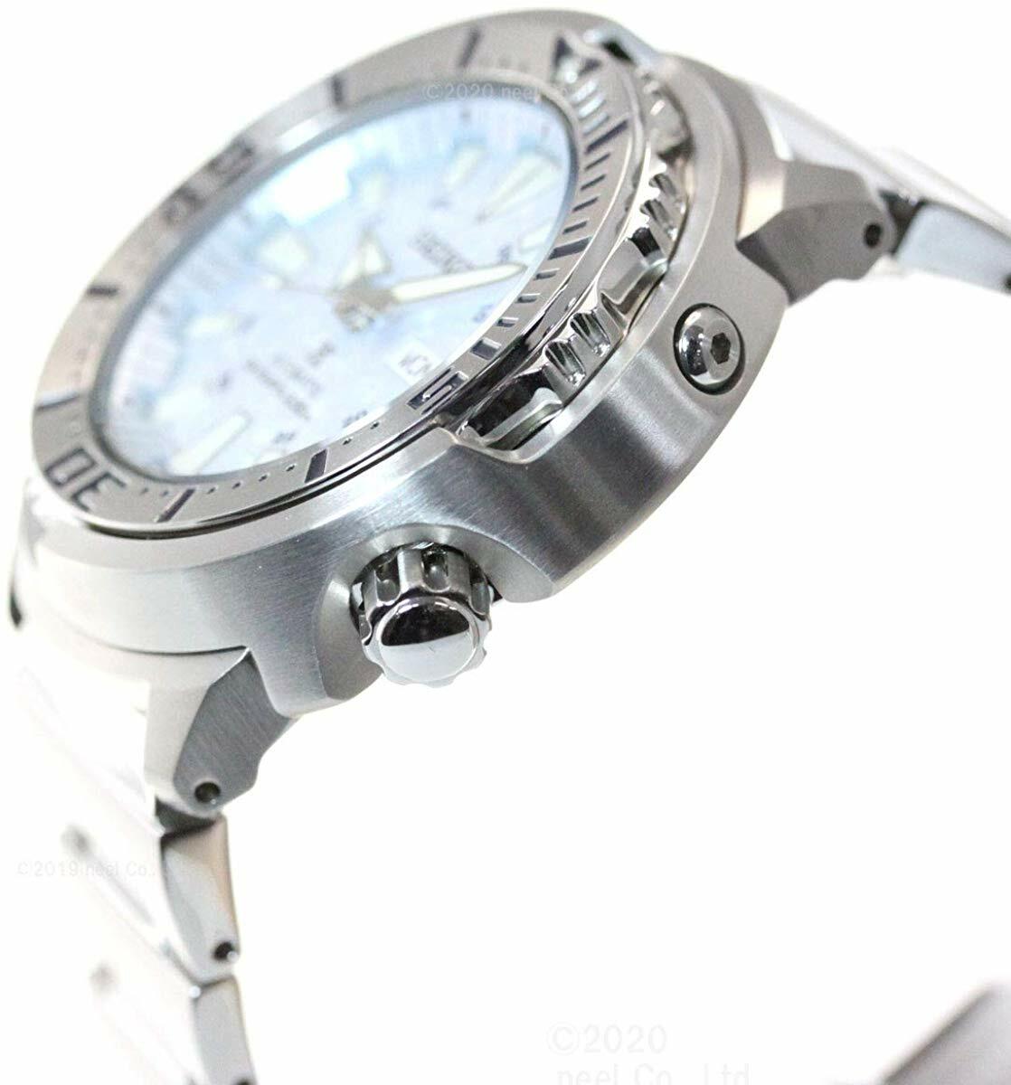 Pre-owned Seiko 2020  Prospex Diver Automatic Winding Baby Tuna Sbdy053 Men's Watch