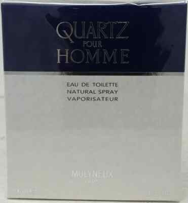 QUARTZ POUR HOMME by Molyneux cologne 3.38 oz EDT For Men New in Box