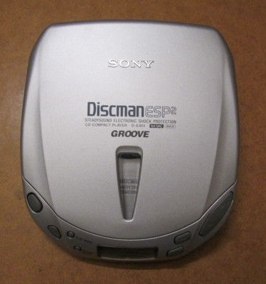 Sony Discman ESP2 D-E401 Groove Compact CD Player