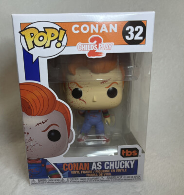 2020 SDCC TBS Funko Pop Child s Play 2 Conan As Chucky #32 Exclusive - BRAND NEW