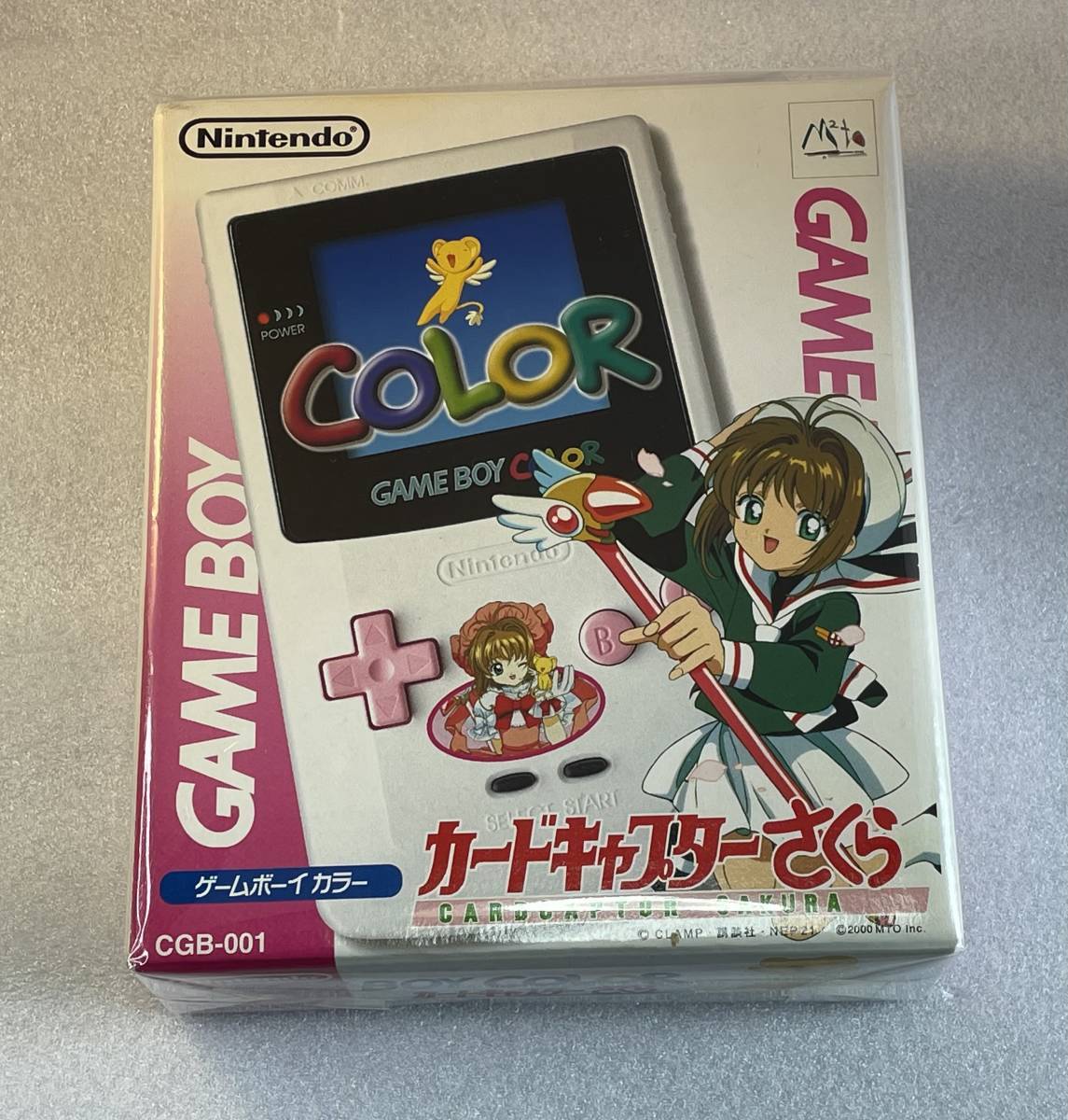 GAME BOY COLOR カードキャプターさくら Cardcaptor Sakura GAME BOY COLOR Console CGB-001 Pink White