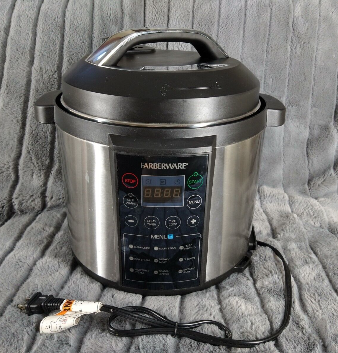 Farberware Programmable Digital Pressure Cooker, 6 Quart 