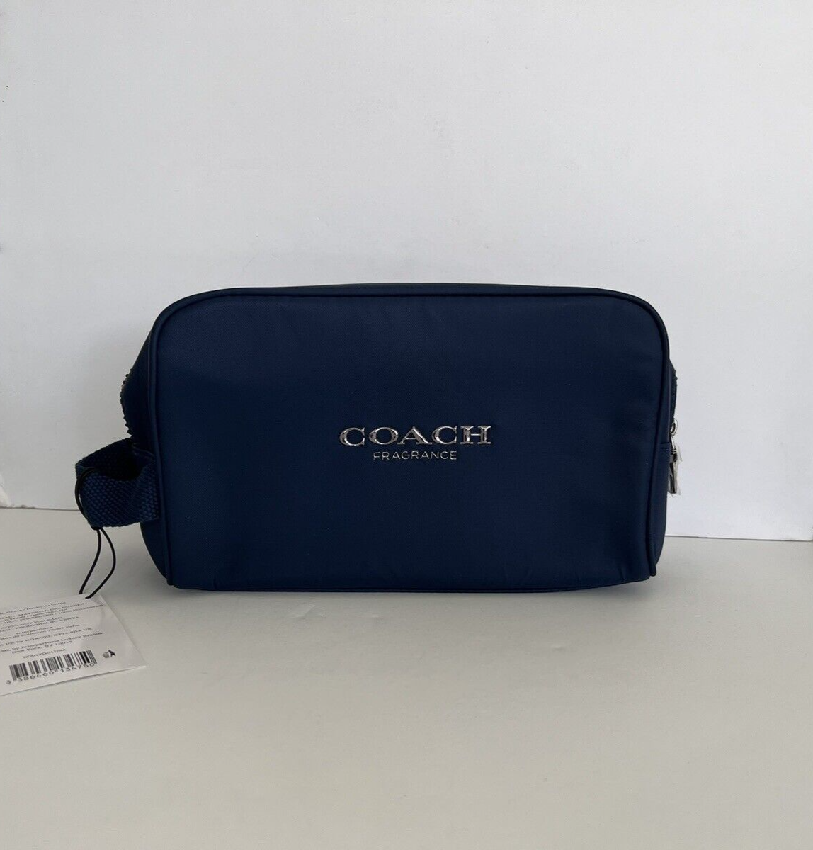 Men s COACH Fragrance Blue TOILETRY BAG POUCH CASE Makeup Bag TRAVEL 9x5.5x4 New eBay