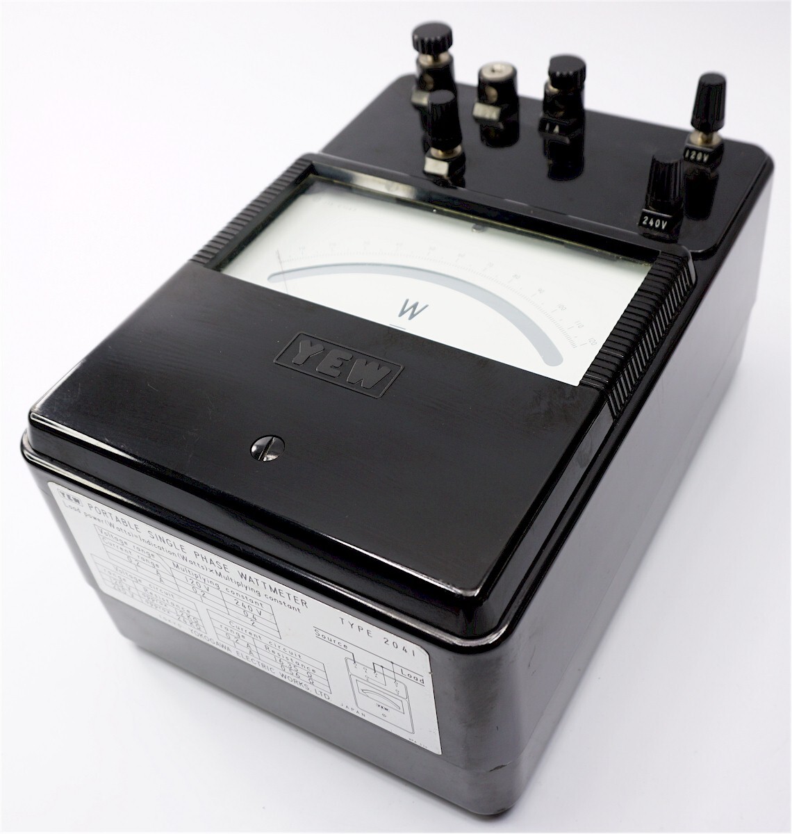 Yokogawa Electric YEW 2041 Vintage Portable Single Phase