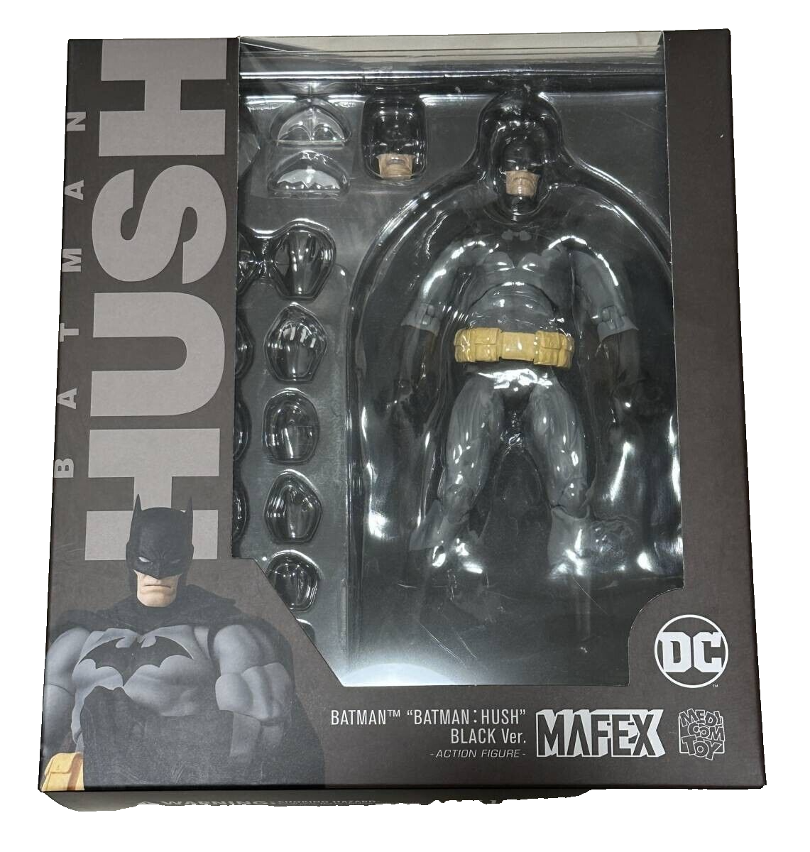 Medicom Toy MAFEX BATMAN HUSH BLACK Ver. Action figure No Medicom Toy MAFEX BATMAN HUSH BLACK Ver. Action figure No