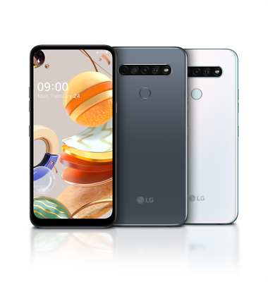 LG K61 DualSim titan grau 128GB Android LTE Smartphone 6,5