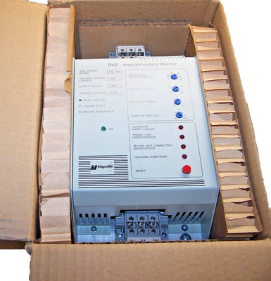 NEW MAGNETEK 40 HP REDUCED VOLTAGE STARTER 480 VAC 120V COIL RVS-G-58-480