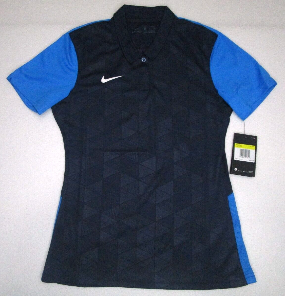 Nike Women s US SS Trophy IV Jersey Blue Black Size Small CJ5727 421