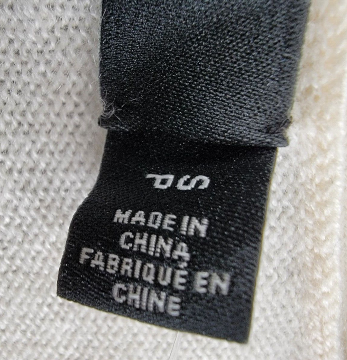 LAUREN RALPH LAUREN Cashmere V-Neck Cardigan Sweater Women's S Winter Cream L/S~ - Picture 9 of 12