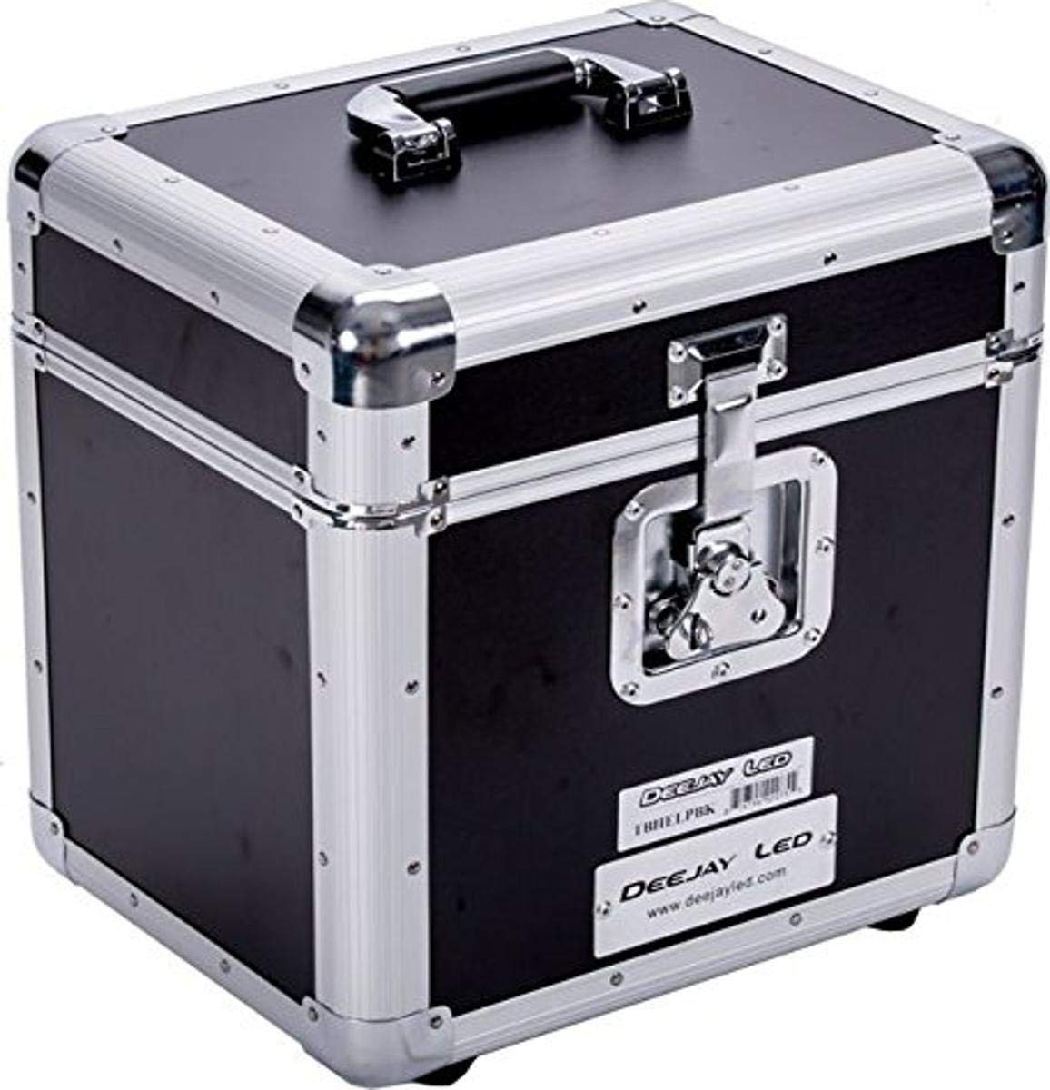 DEEJAYLED TBH Flight CASE for 80 LP'S (TBHELPBK)