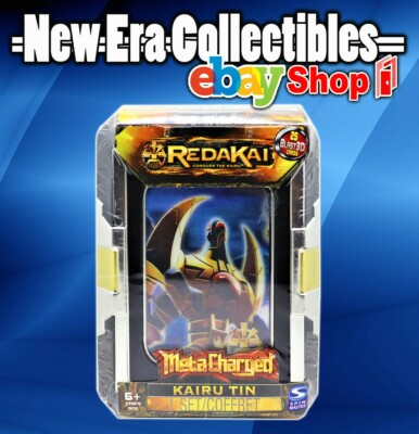 Redakai Conquer The Kairu Series Meta Charged 25 Cards Blast 3D Tin Spin Master