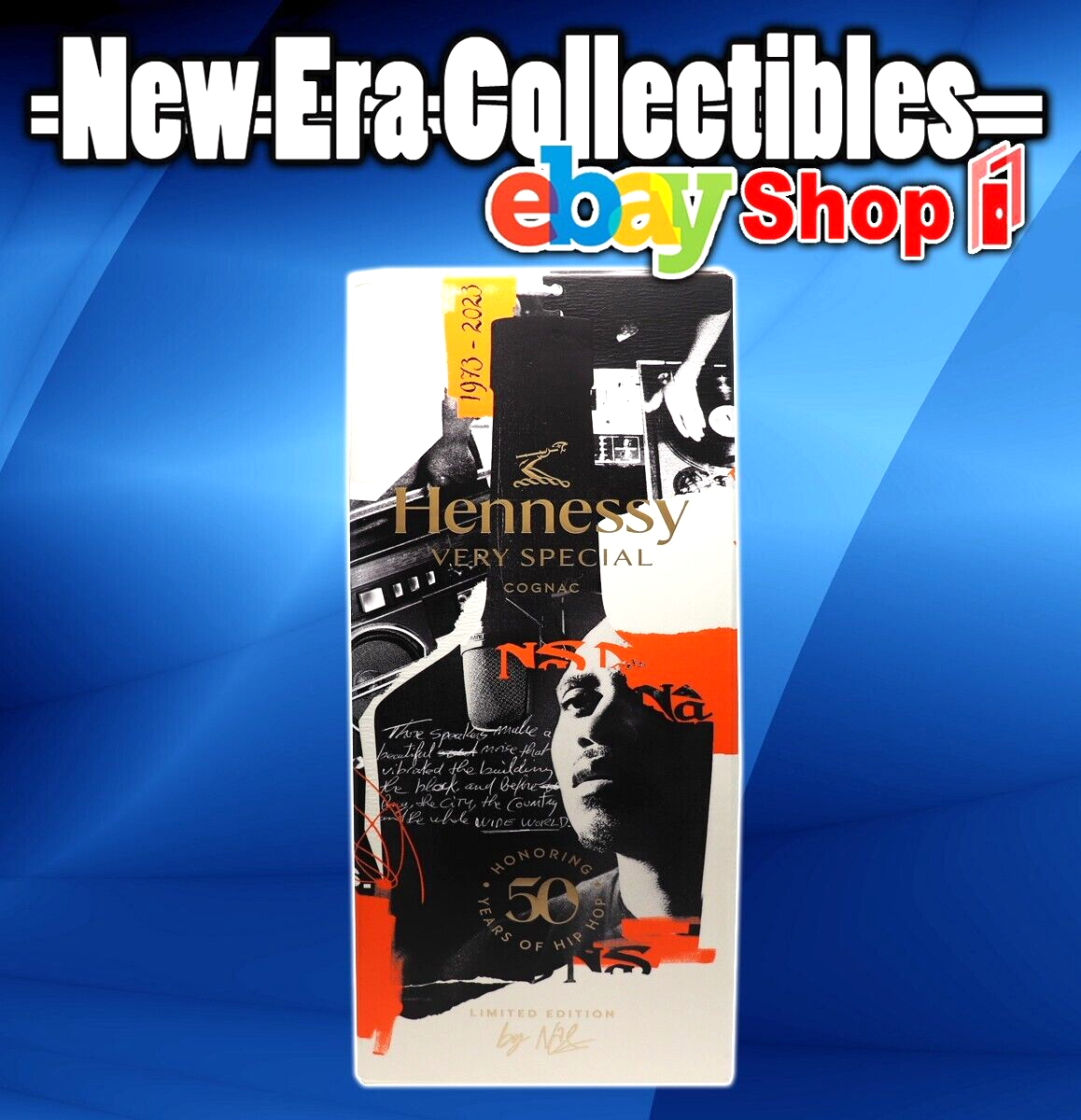Hennessy Very Special 50周年NAS hip hop Hennessy Very Special Cognac NAS 50 Years Of Hip Hop Limited