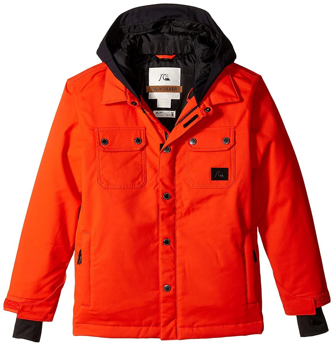QUIKSILVER スノーボードウェア S/P/CH グレー/オレンジ QUIKSILVER（クイックシルバー）最新モデル＆カタログ