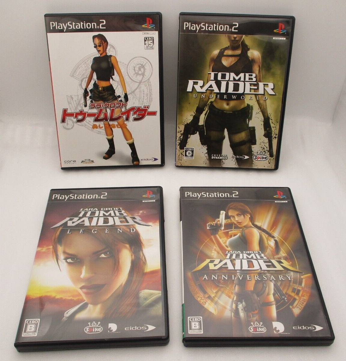 PS2 TOMB RAIDER ANNIVERSARY LEGEND UNDER WORLD 4Games Japan import Lala Croft PS2 TOMB RAIDER ANNIVERSARY LEGEND UNDER WORLD 4Games Japan import Lala Croft