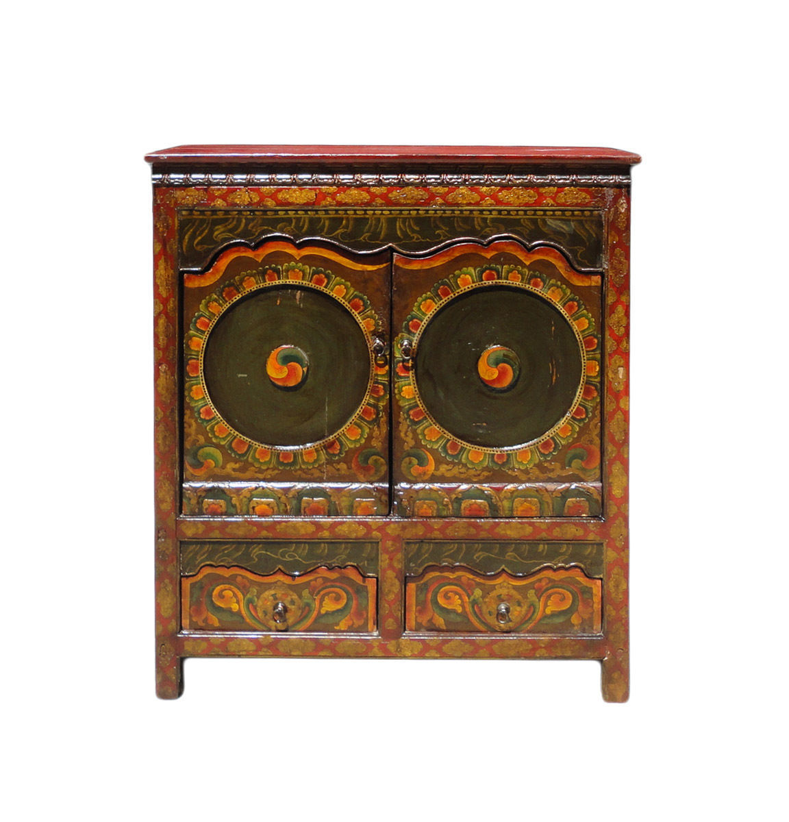 Gabinetes y armarios multicolores