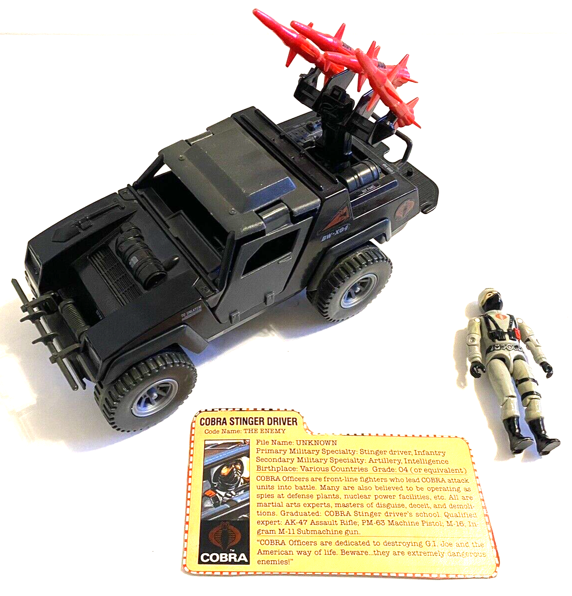 ビンテージGI JOE ボディ素体4タイプセット⓶ （BODY BY FISHER