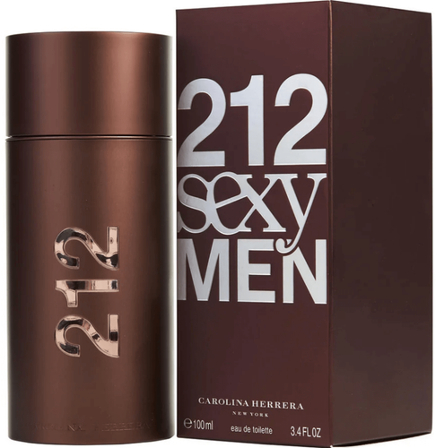 212 SEXY MEN for Men by Carolina Cologne EDT 3.3 / 3.4 oz NEW IN BOX