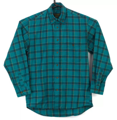 Harbour Classics Shirt Small Mens Button Up LS Collared  Multicolor Plaid
