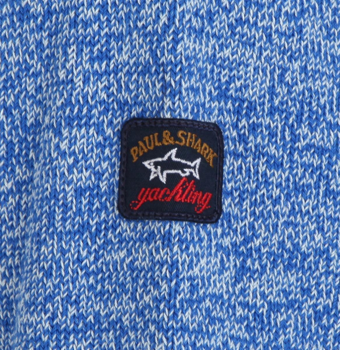 Pre-owned Paul & Shark Yachting Men's Sweater Jumper Crew Neck Size 3xl Yachting Tartan In Blue