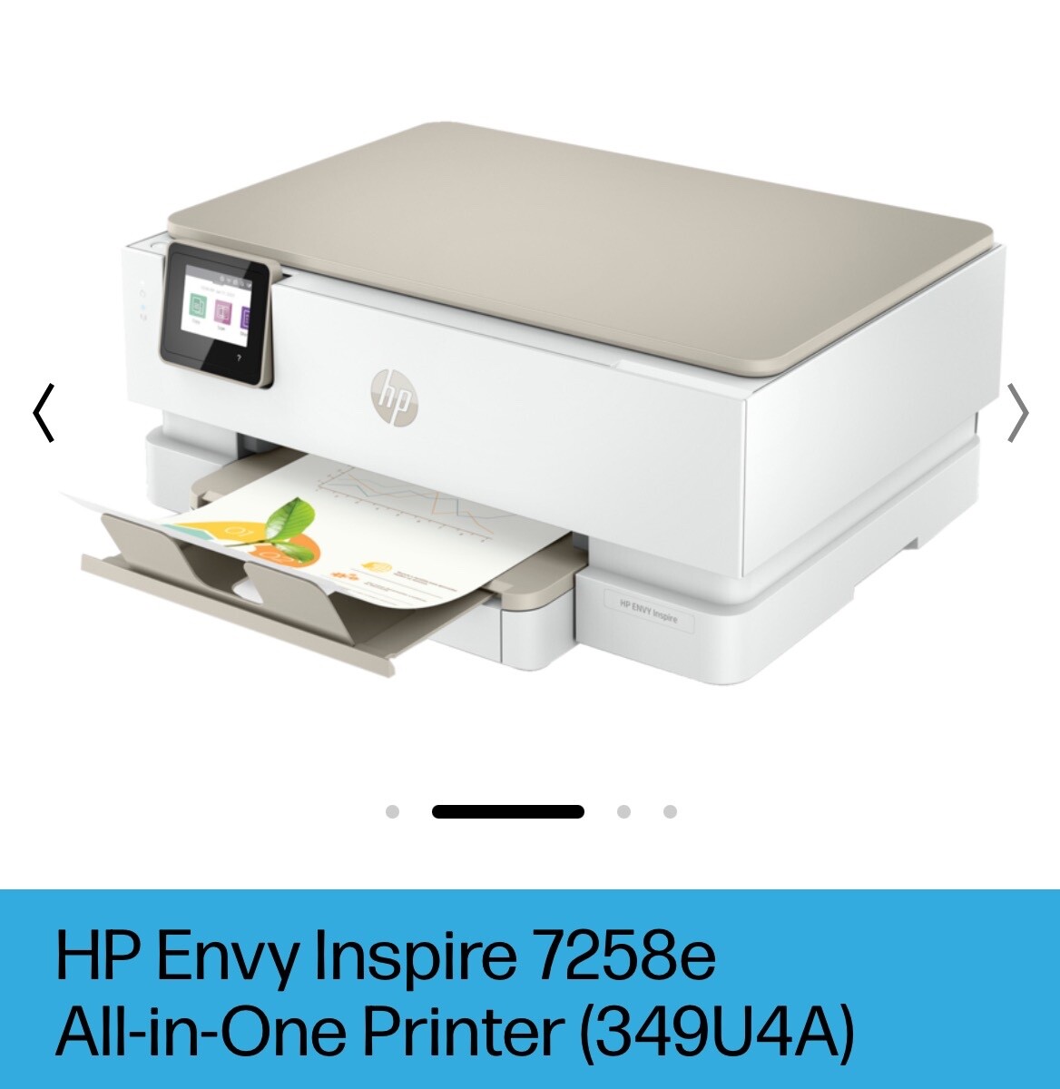 HP ENVY Inspire 7258e Wireless Inkjet All-in-One Printer