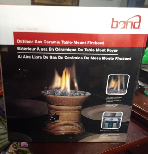 Upc 034613664809 Bond Mfg 66480 Fire Bowl Ceramic Terra Cotta