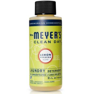 Mrs. Meyers Lemon Verbena 4x Concentrated Laundry Detergent - 2 Oz - Pack of 3