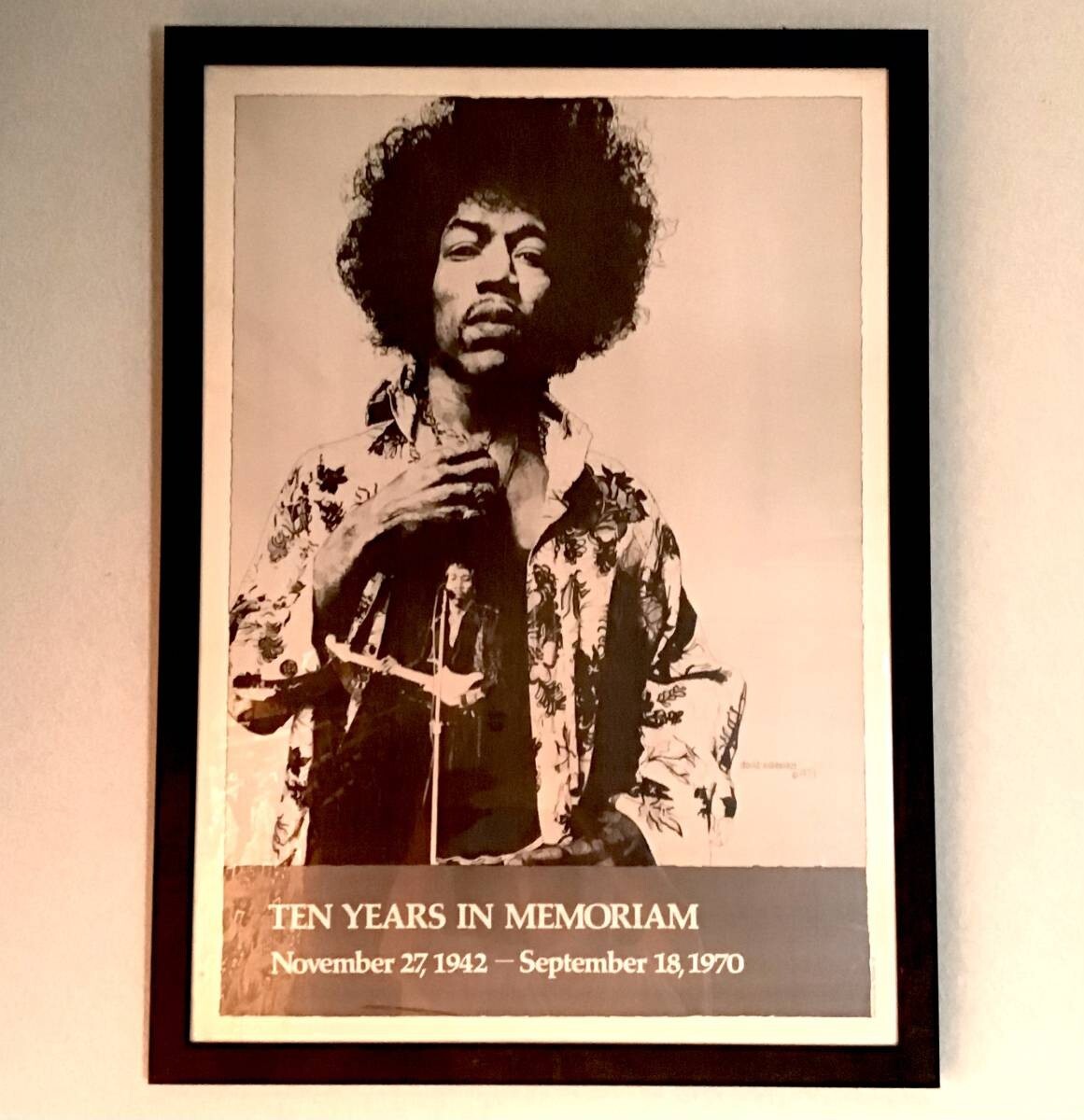 Jimi Hendrix San Antonio1970.5.10タペストリー Jimi Hendrix San Antonio1970.5.10タペストリー