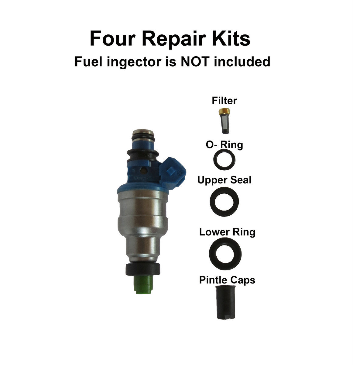 Set Of 4 Fuel Injector repair kits fits Mitsubishi 2.4L eBay