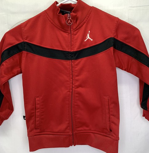 Nike Air Jordan Boys Full Zip Track Jacket Red Youth 4T | eBay