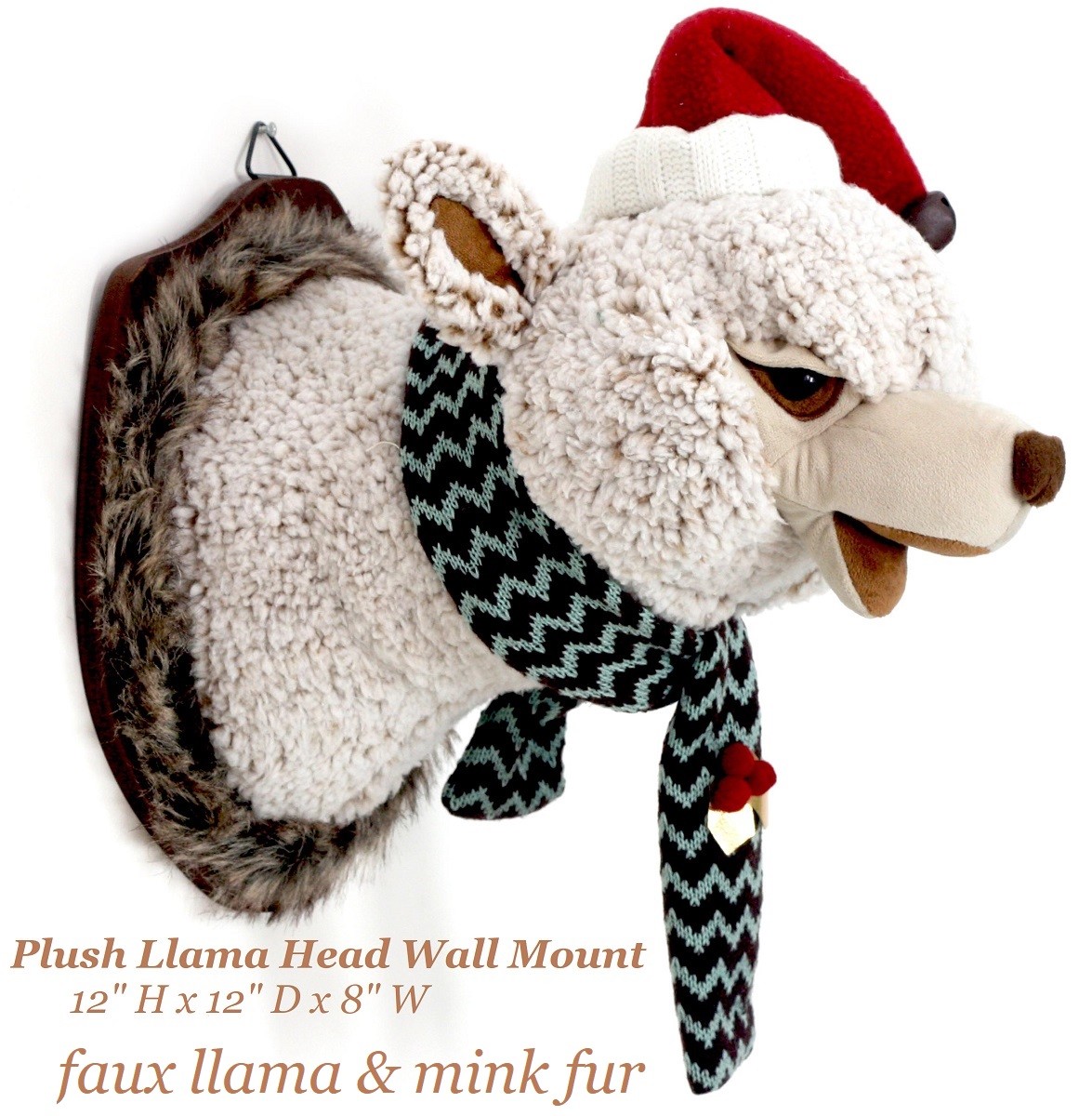 faux stuffed animal heads