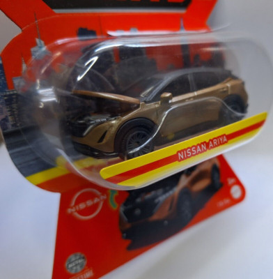 Matchbox Moving Parts Nissan Ariya iGold  1/64 scale diecast