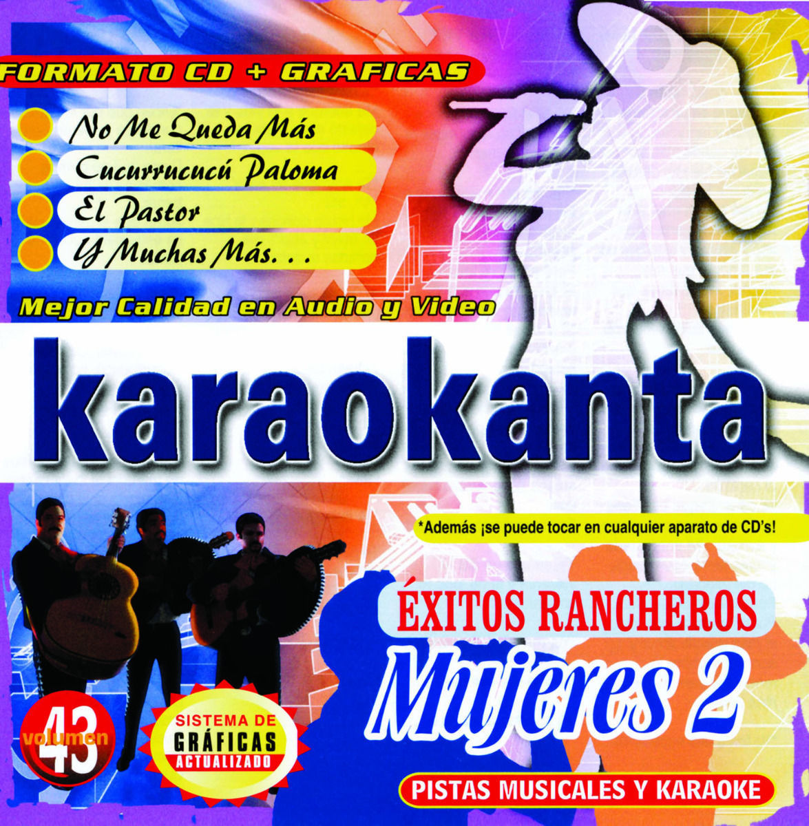 Latin Karaoke CDGs, DVDs and Media
