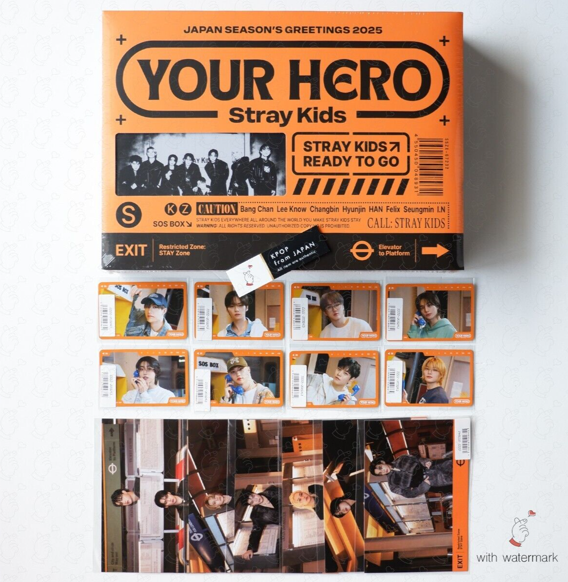 STRAY KIDS JAPAN SEASON'S GREETINGS 2025 YOUR HERO POB