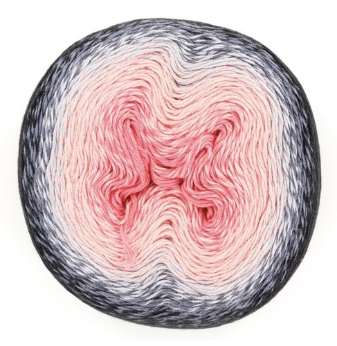Scheepjes Whirl Cake Yarn 784 cotton blend Watermelon Hell Raiser Fingering NIP