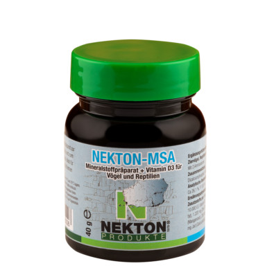 Nekton MSA - 40g - Mineralstoffpräparat Vitamin D3 - MHD 09/26