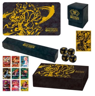 ONE PIECEカードゲームChina 2nd Anniversary set FULL SEALED SET) One Piece Card Game 2nd Anniversary