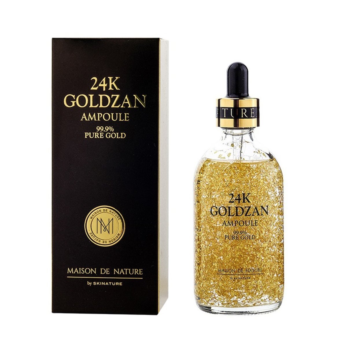 美容液 Prenom Assuran Gold Cap Essence II 40ml Anjo Gold Radiance Skin Essence 150ml 99.9% Pure Gold Powder