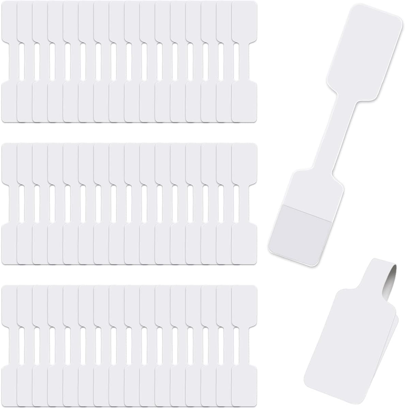 200Pcs Blank Jewelry Price Tags Stickers Indentification Tags, Jewelry Price Tag