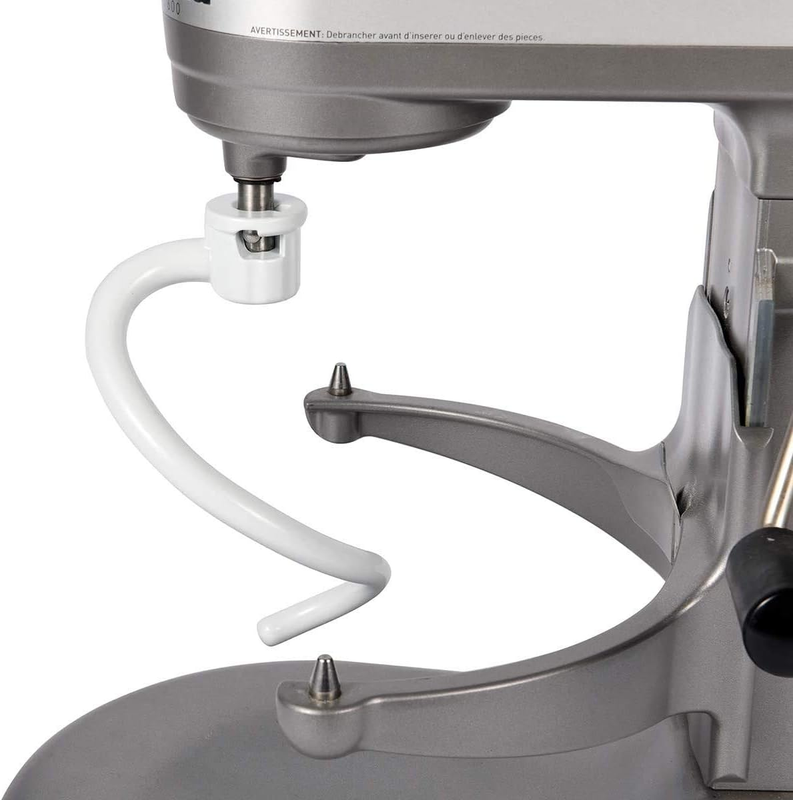 Coated Spiral Dough Hook for Kitchenaid 6Qt Pro 600 Series Bowl-Lift Stand Mixer