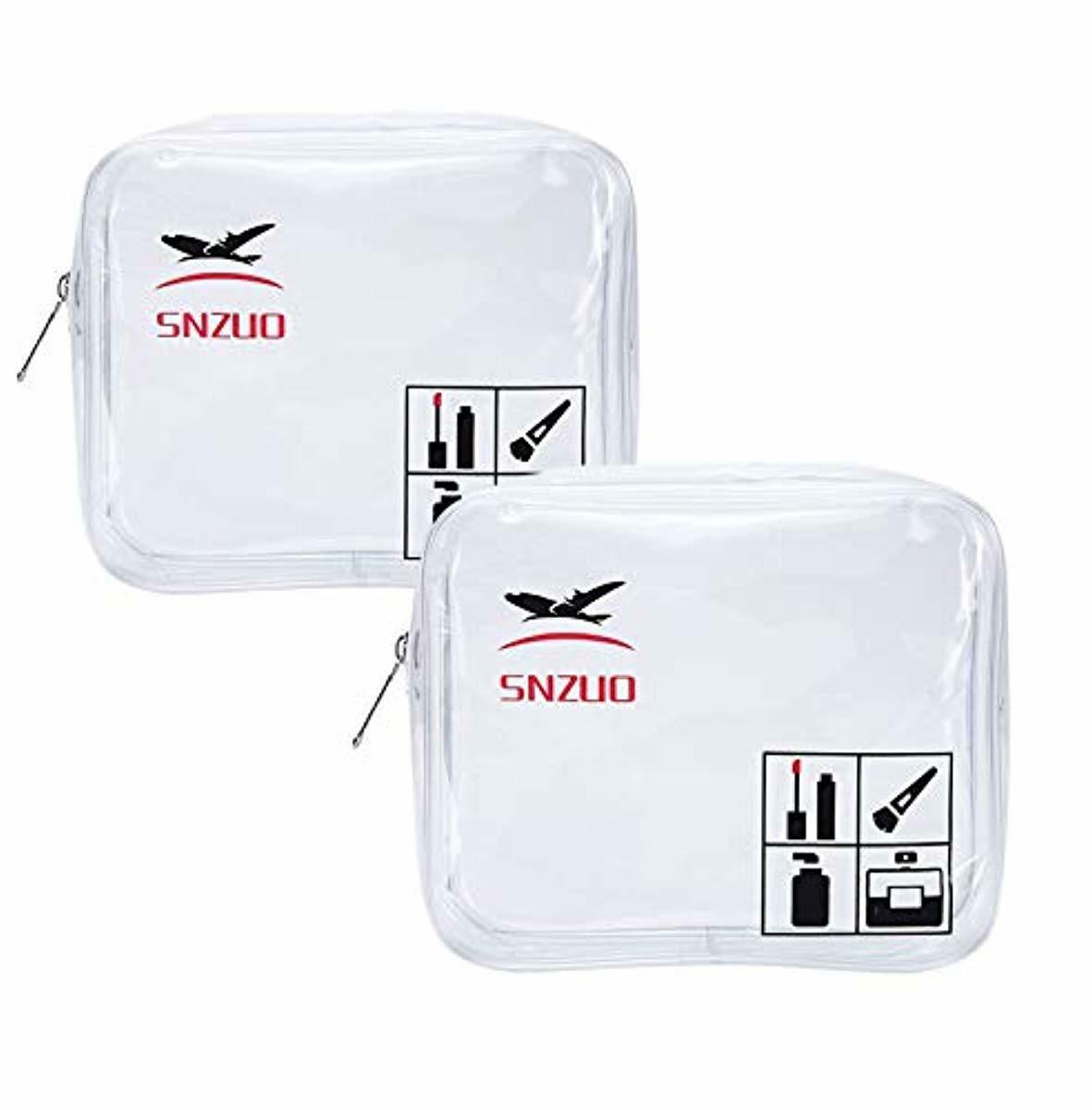 clear travel bags for hand luggage