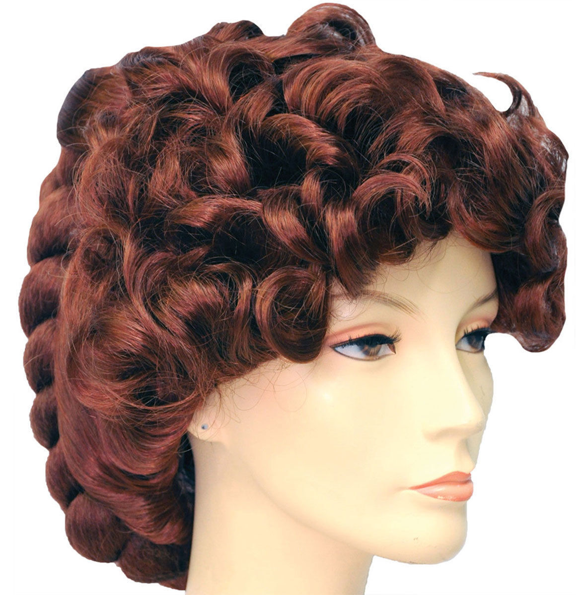 Morris Costumes Women S Victorian Full Braids Hairstyle 1870