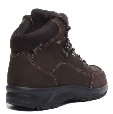 Pre-owned Finn Comfort Tibet Lace Up Comfort Hiker Womens Boot Brown Us 5 - 11