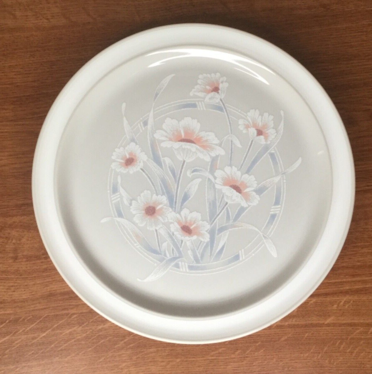 Noritake ノリタケ STONEWARE 大皿 ICEFLOWER Noritake Stoneware - Iceflower - Dinner Plates - TWO - 2