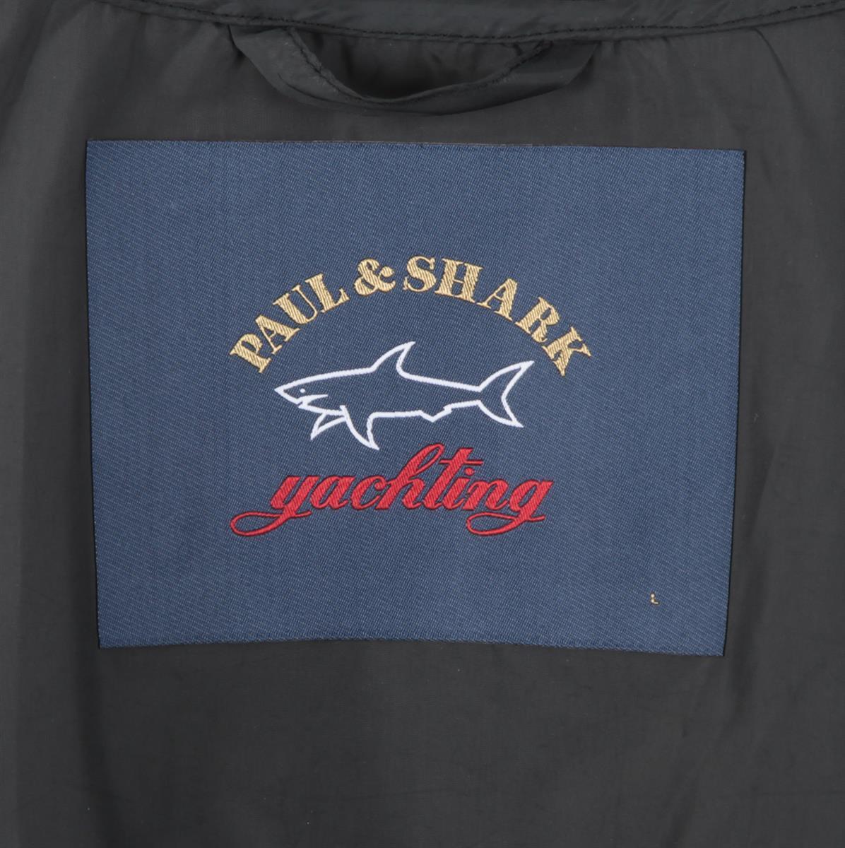 Pre-owned Paul & Shark Yachting Men's Ultralight Wind Jacket Windbreaker Size L Black