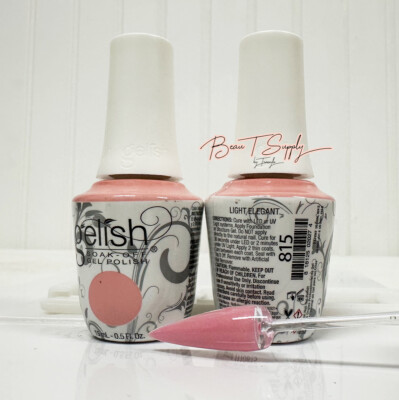 Gelish Soak-Off Gel Polish 0.5oz/ea  NEW BOTTLE - New Updated Best Seller