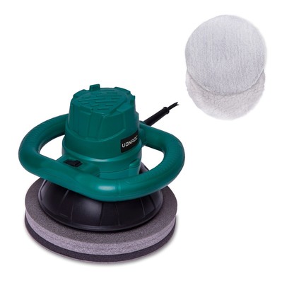VONROC Excentrische polijstmachine 120W – Ø240mm – Incl. 2 polijsthoezen met ...